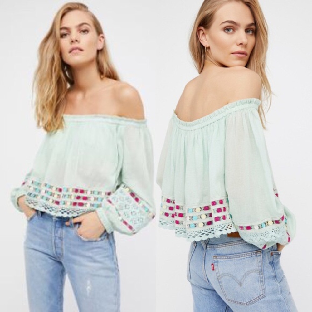 ❌SOLD❌Free People“ Wander the unknown” Top